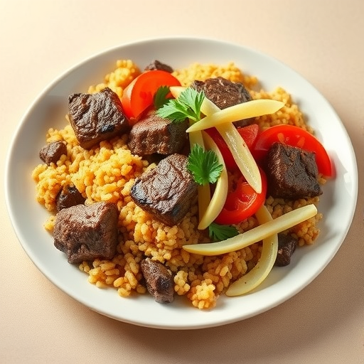 Lamb and Bulgur Pilaf